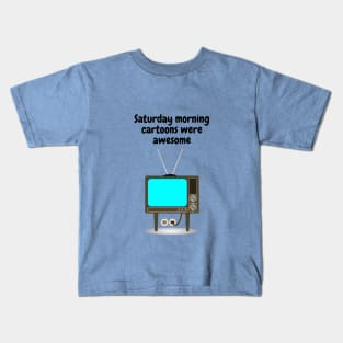 Saturday Morning Cartoons Kids T-Shirt